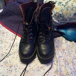 Dr. Martens Black Combat Boots